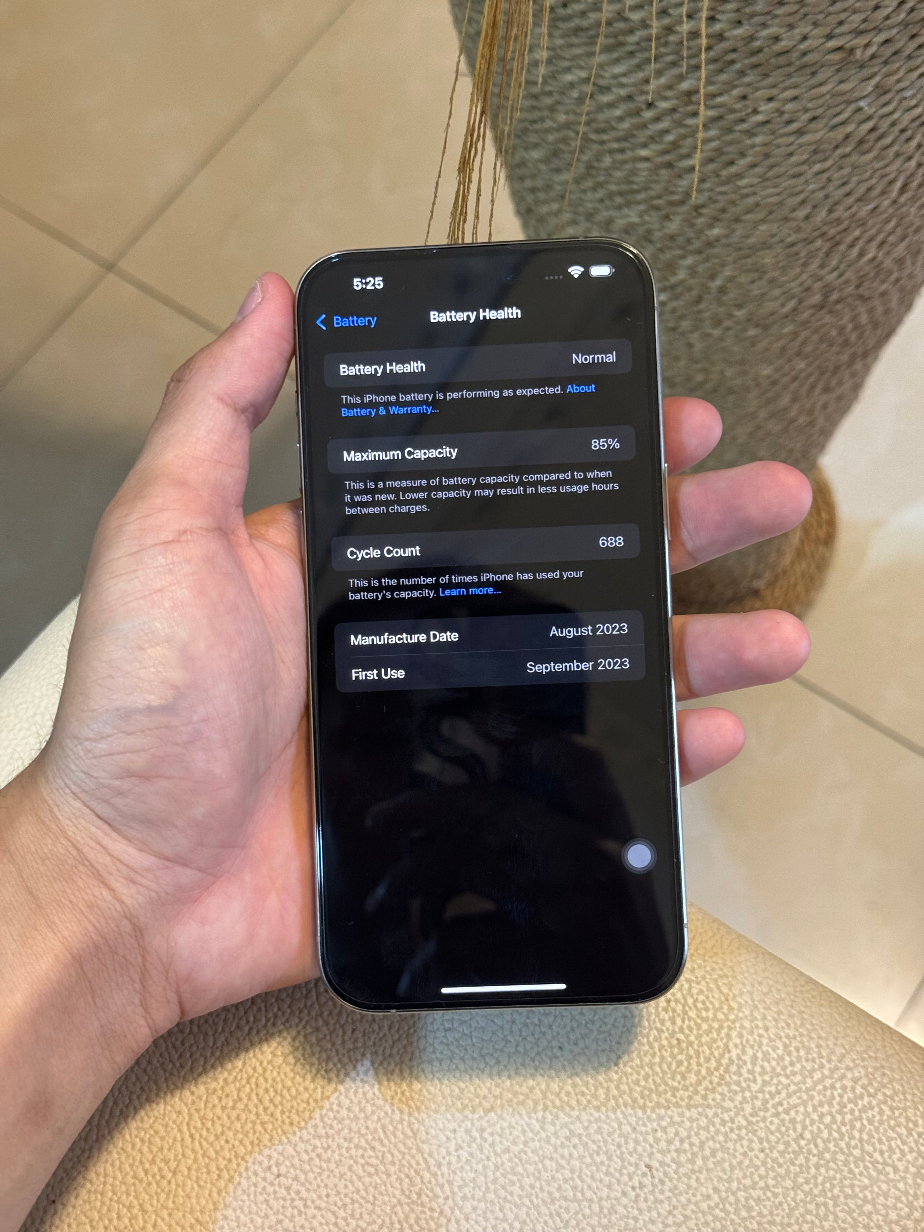 iPhone 15 Pro Max 256gb (Titanium)